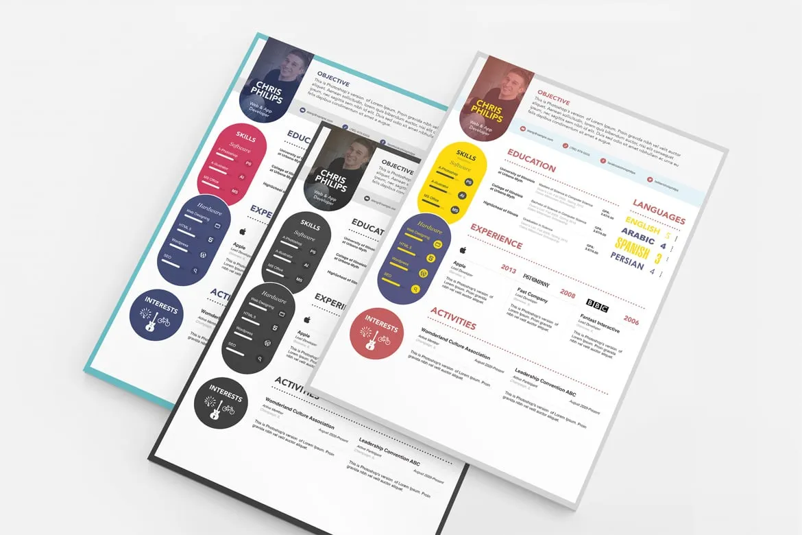 Stylish Resume & Cover Letter Template – Modern, Editable & Professional