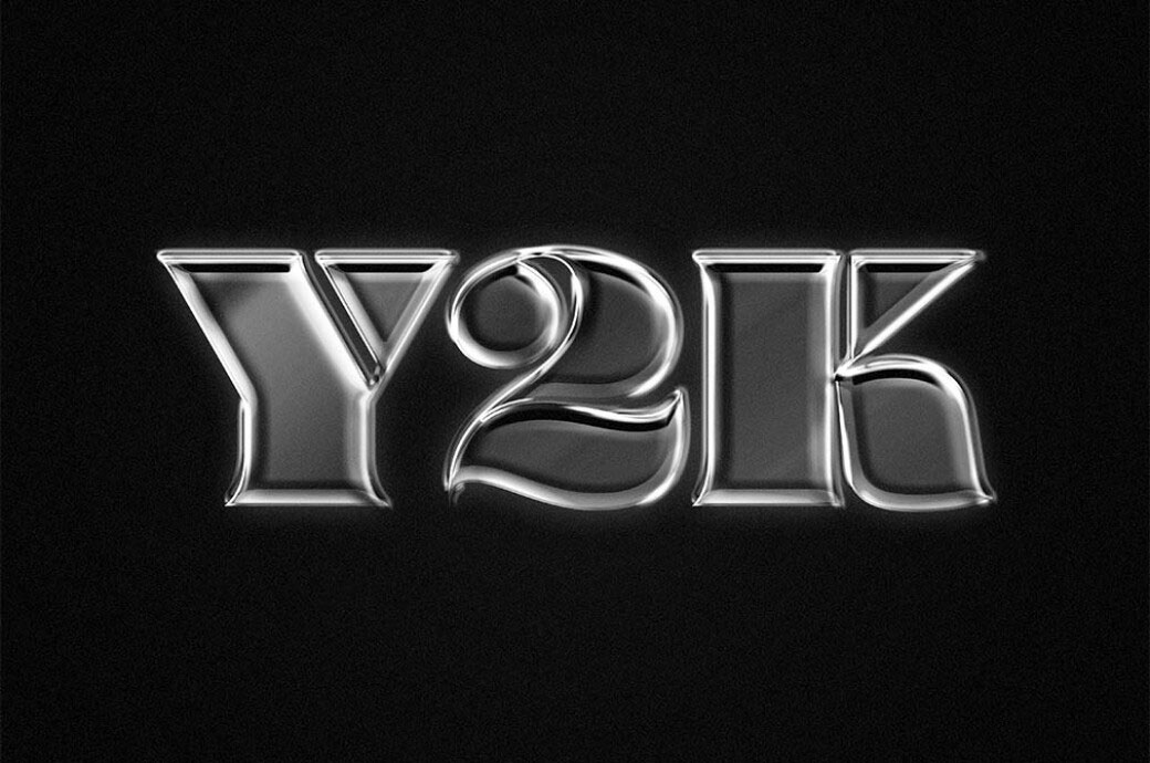 90s Chrome Text Effect – Retro Metallic Text Style for Stunning Designs