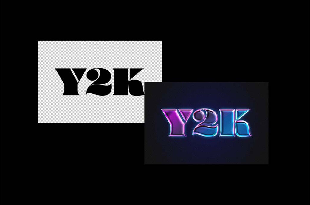 90s Chrome Text Effect – Retro Metallic Text Style for Stunning Designs