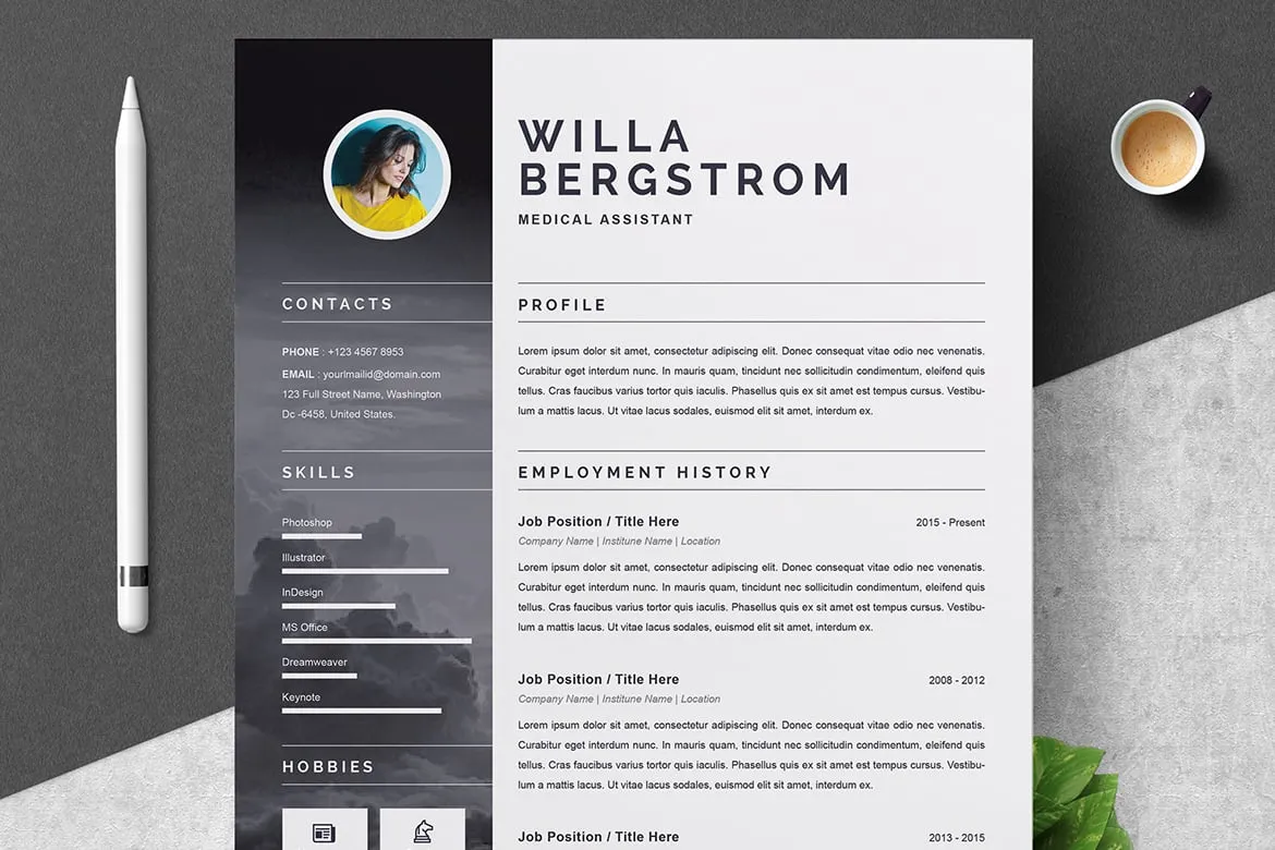 Elegant Professional Resume – Modern, Stylish & Job-Winning Templates