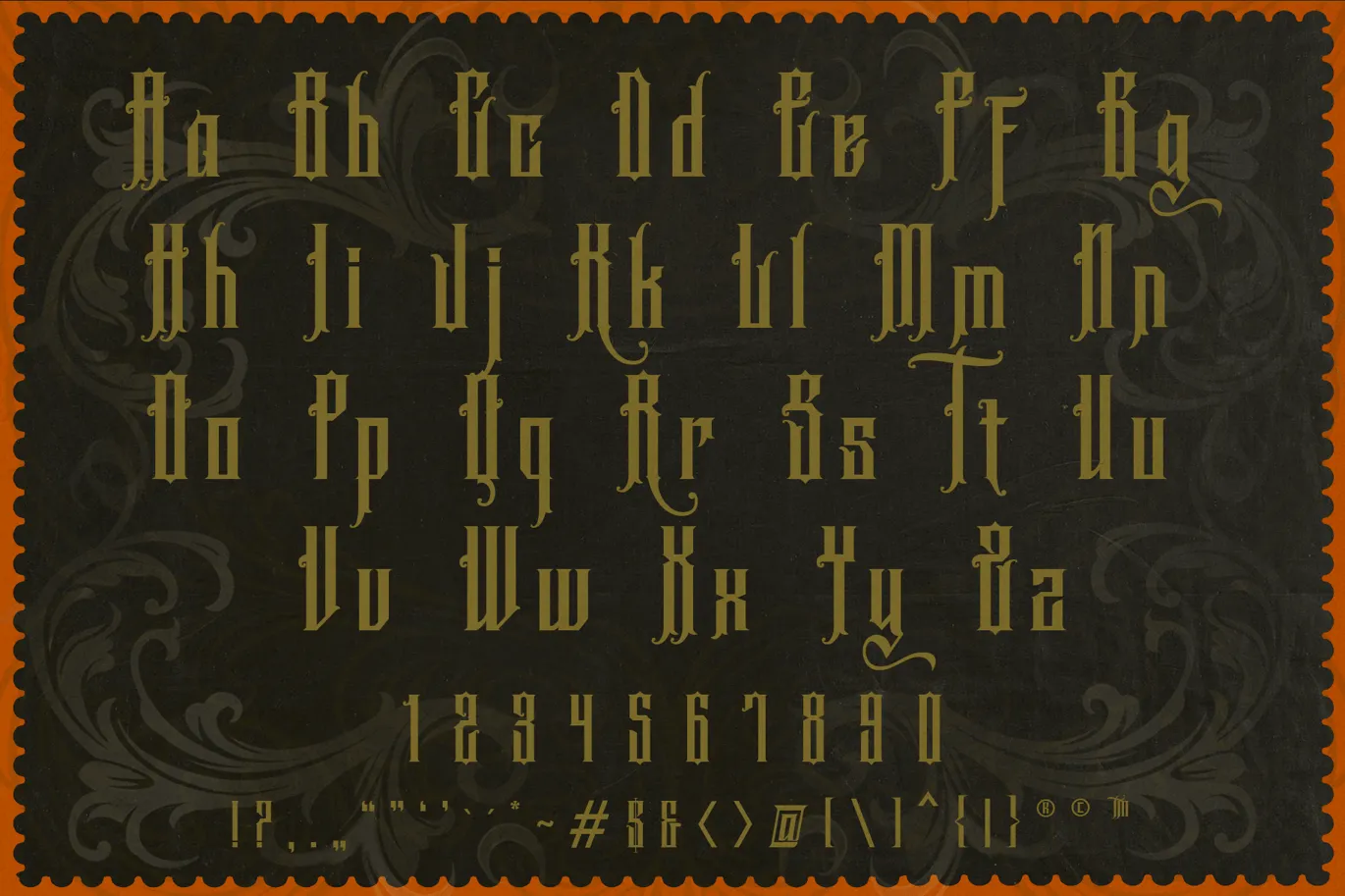 Gomsky Modern Blackletter – Stylish & Elegant Font for Creative Designs