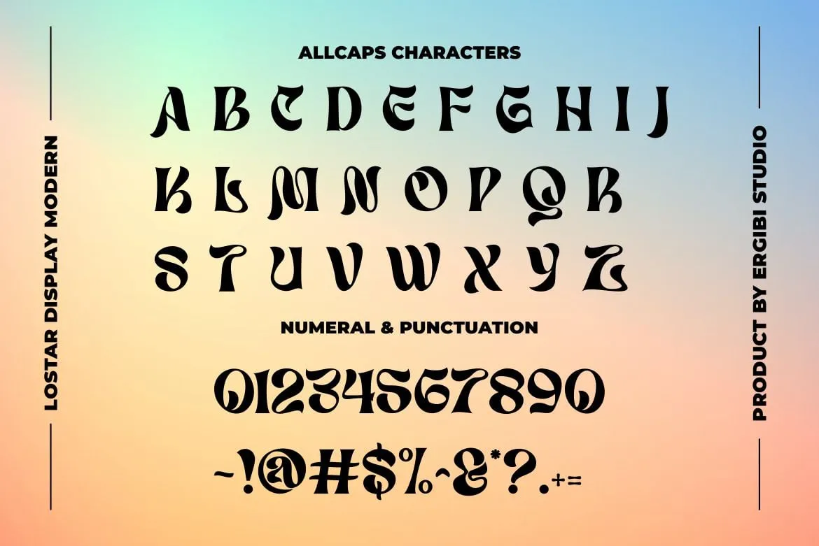 Lostar – Stylish Retro Font for Creative Typography Designs
