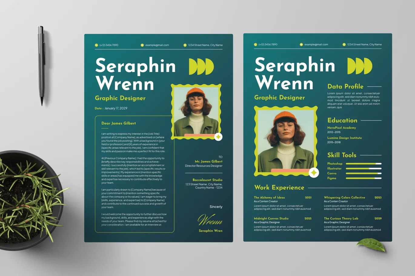 Professional Resume & Cover Letter Templates for Every Career
