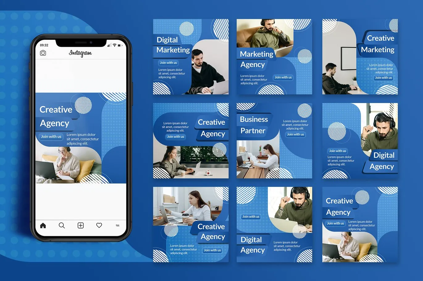 Social Media Template – Creative & Editable Designs for Every Platform