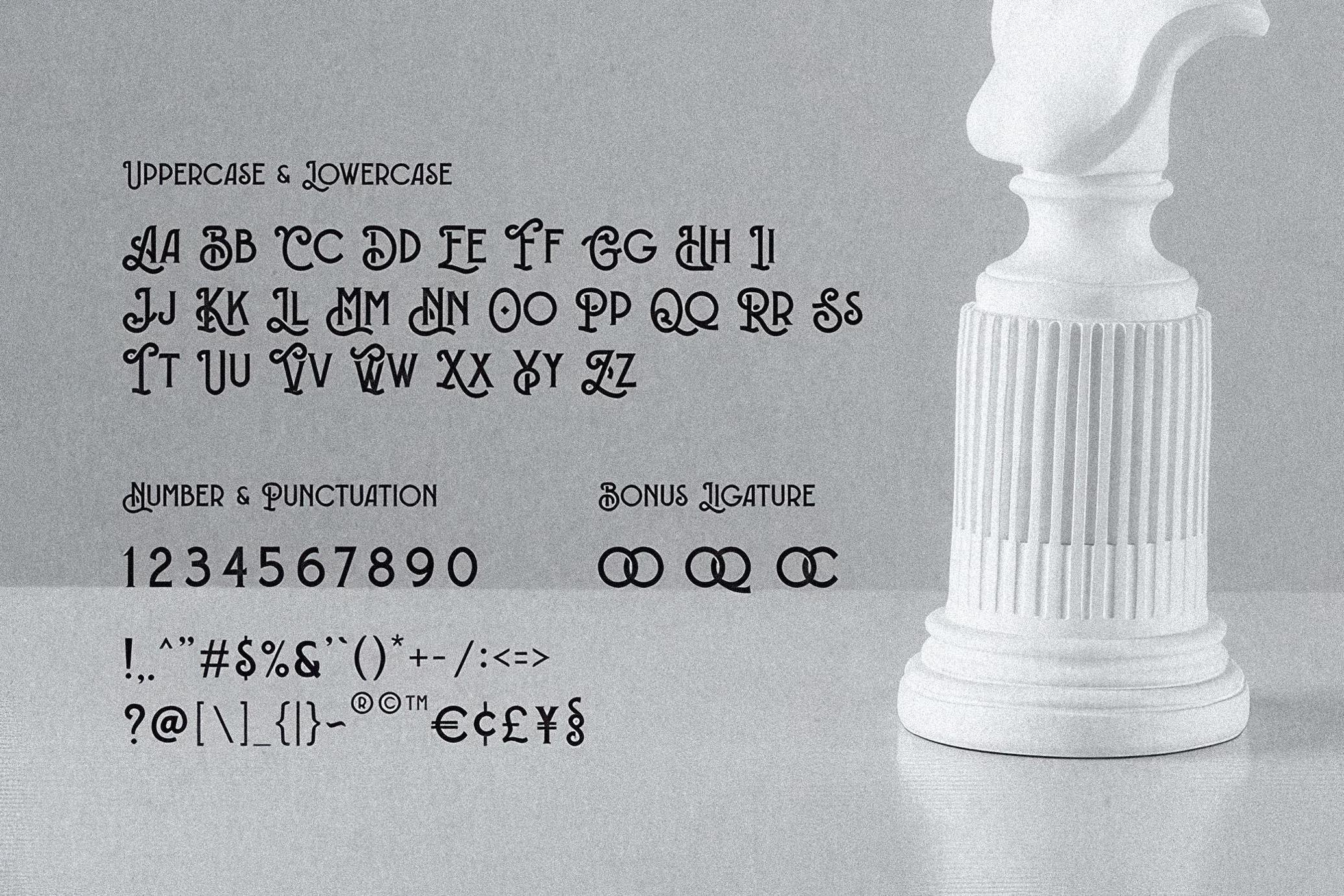 Bachroque – Elegant Baroque Font for Luxurious Designs
