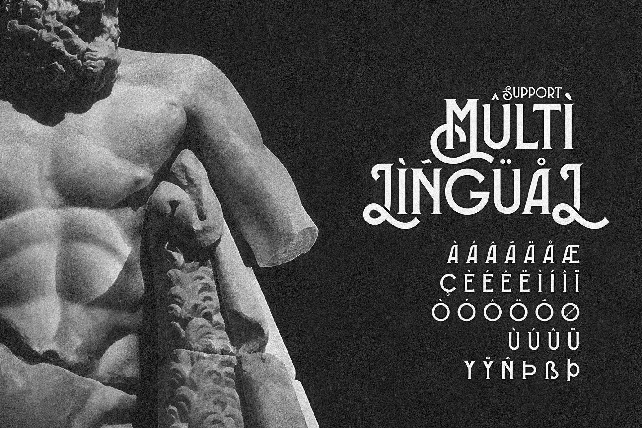 Bachroque – Elegant Baroque Font for Luxurious Designs
