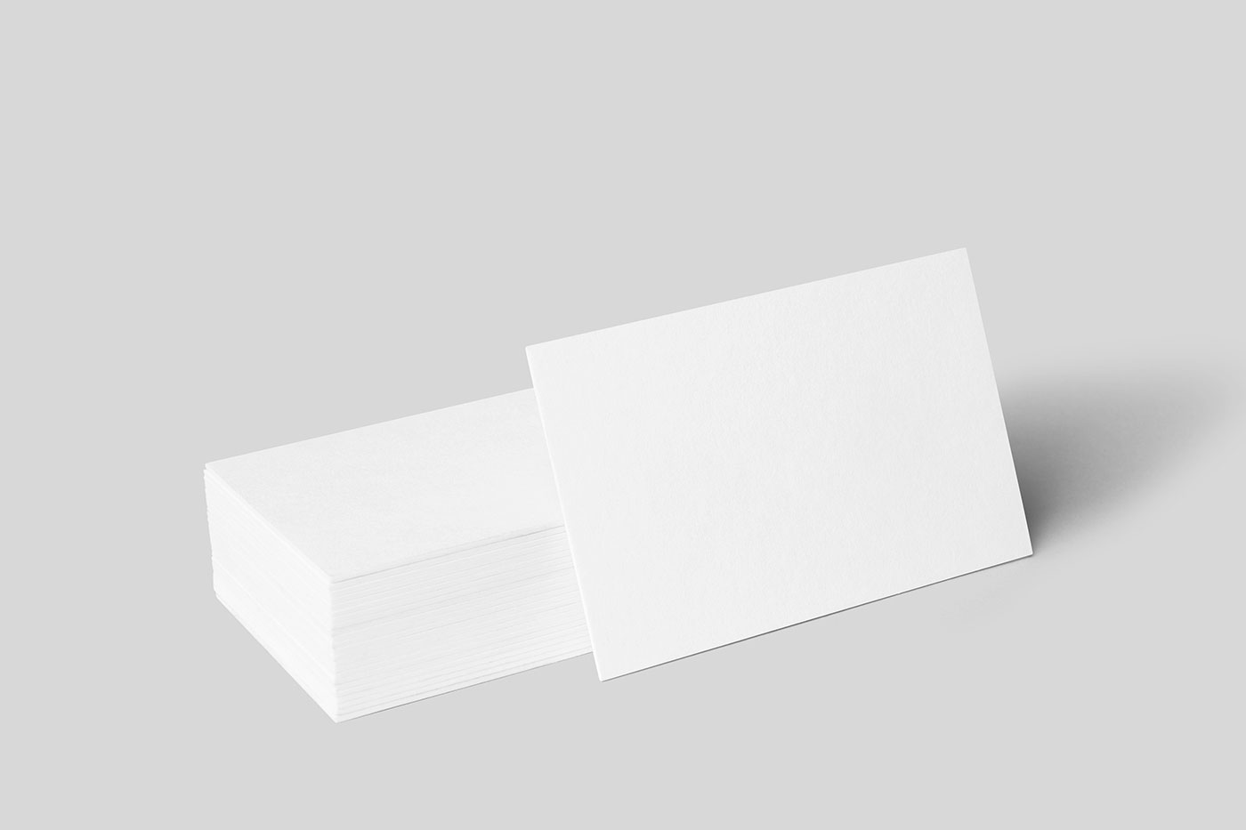 Free Business Card Stack Mockups – PSD Download for Stunning Branding Presentations