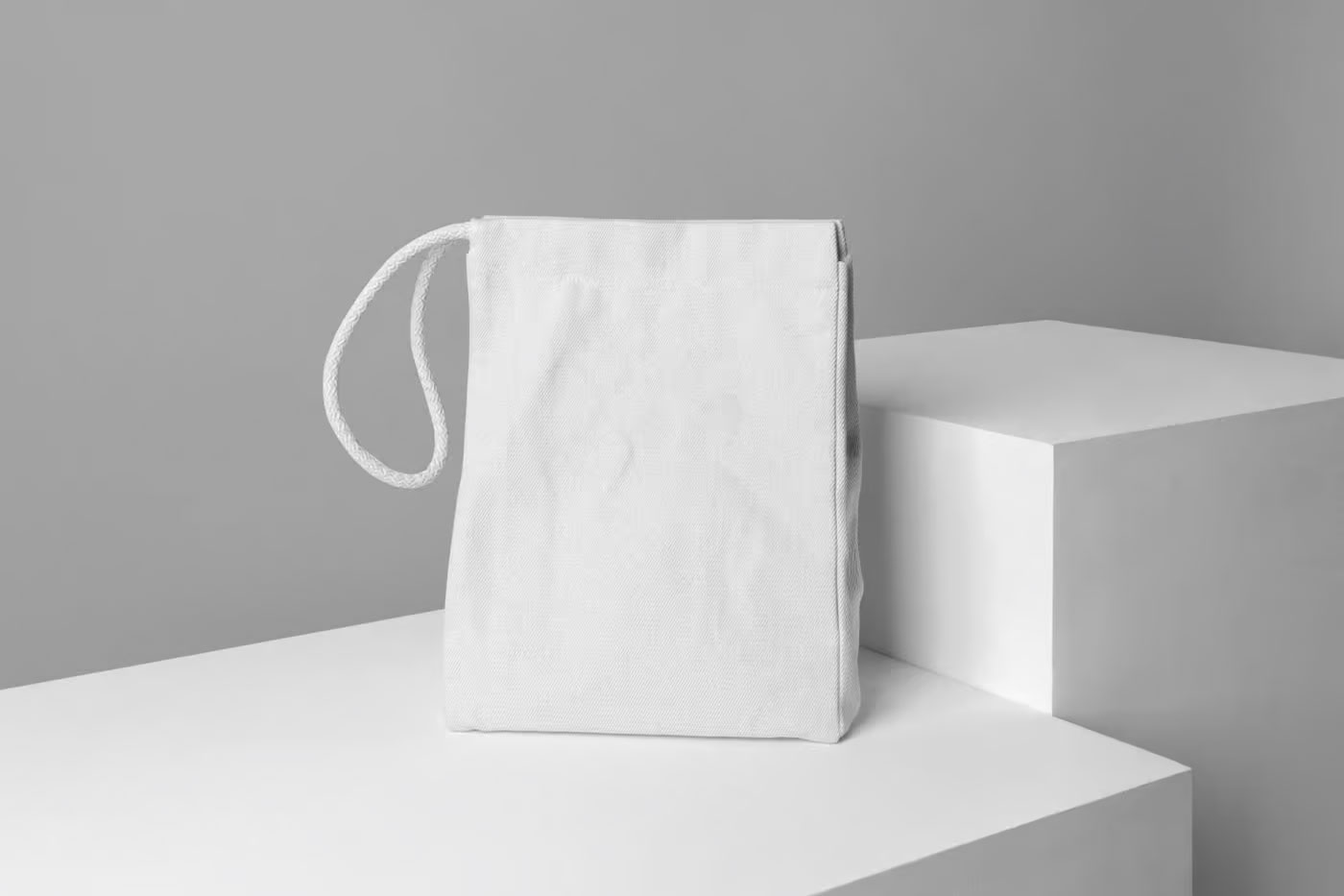 Canvas Bag on Boxes Mockup – Free PSD Download for Realistic Branding