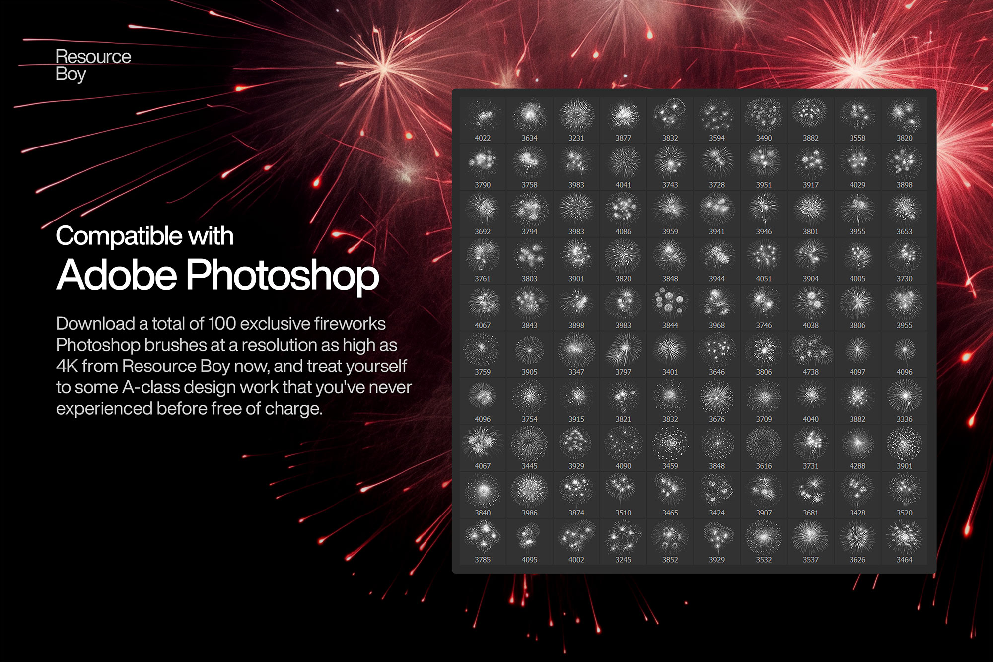 100+ Fireworks Photoshop Brushes – Add Explosive Effects to Your Designs