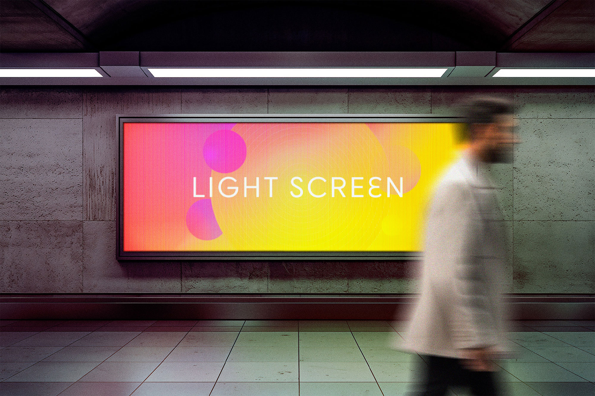 Free LED Screen Mockup PSD – Realistic Display for Your Next Presentation