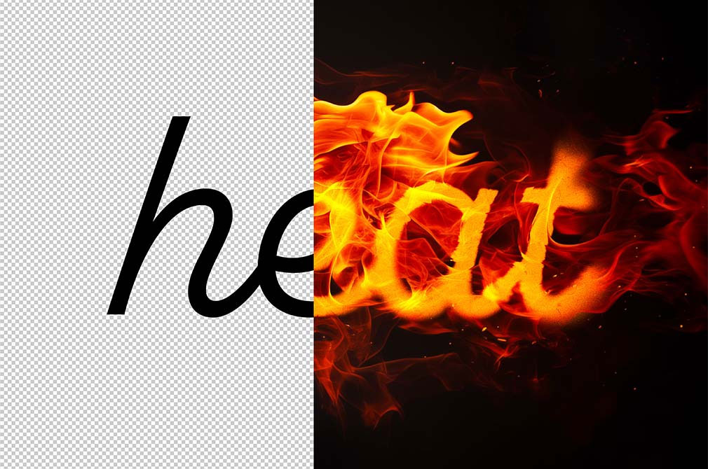 Melting Fire Flames Text Effect – Fiery & Realistic Text Style for Designers