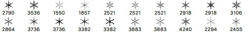 20 Snowflake Brushes – Add Winter Charm to Your Designs