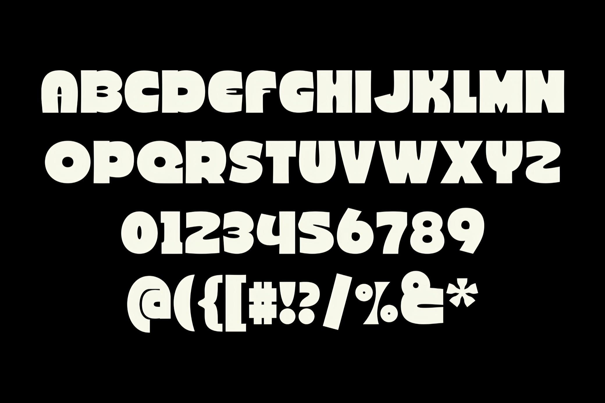 WTF Bold Groove — Display Font for Bold, Playful & Retro Typography